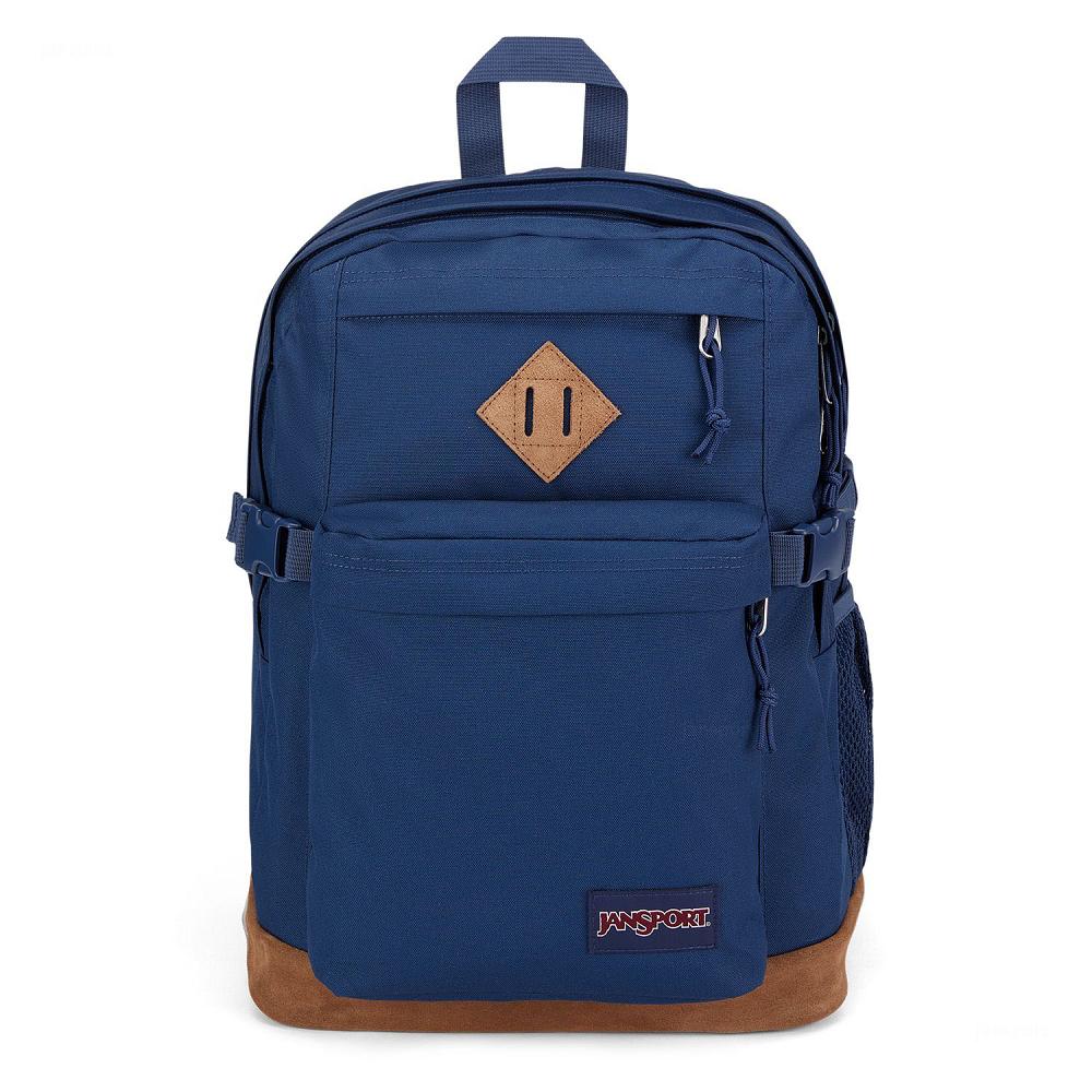Sac A Dos Ordinateur JanSport Paris SUEDE CAMPUS Bleu Marine