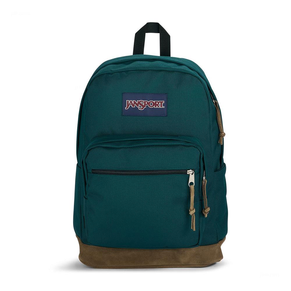 Acheter Sac A Dos Scolaire JanSport En Ligne Right Pack Vert Fonce